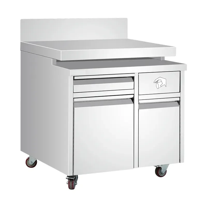 Cocktail Station Bar Stainless Steel Cocktail Table Mobile Bar Station Bartender Service Station For Bar Shop