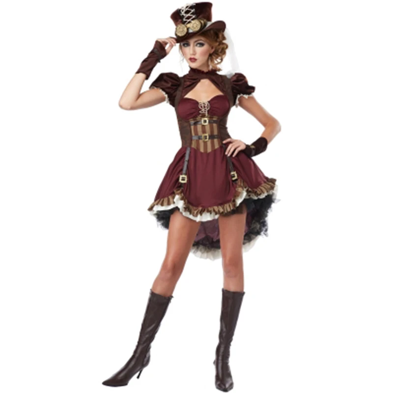 Wholesale exotic western apparel dark mad hatter costume hot sale sexy costume for woman