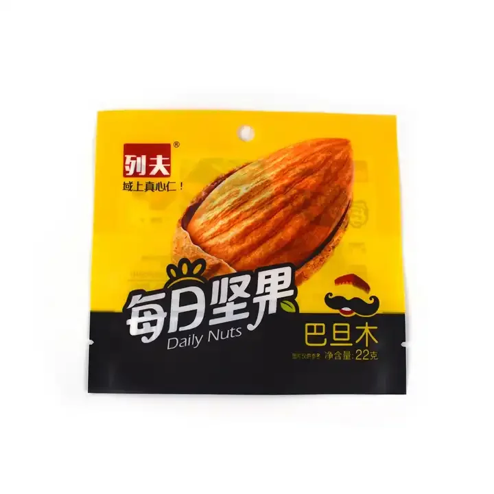 Zhongbao China Manufacturer Good Quality Packaging Heater Sealing Plastic Transparent Pouches Snacks Food Bags