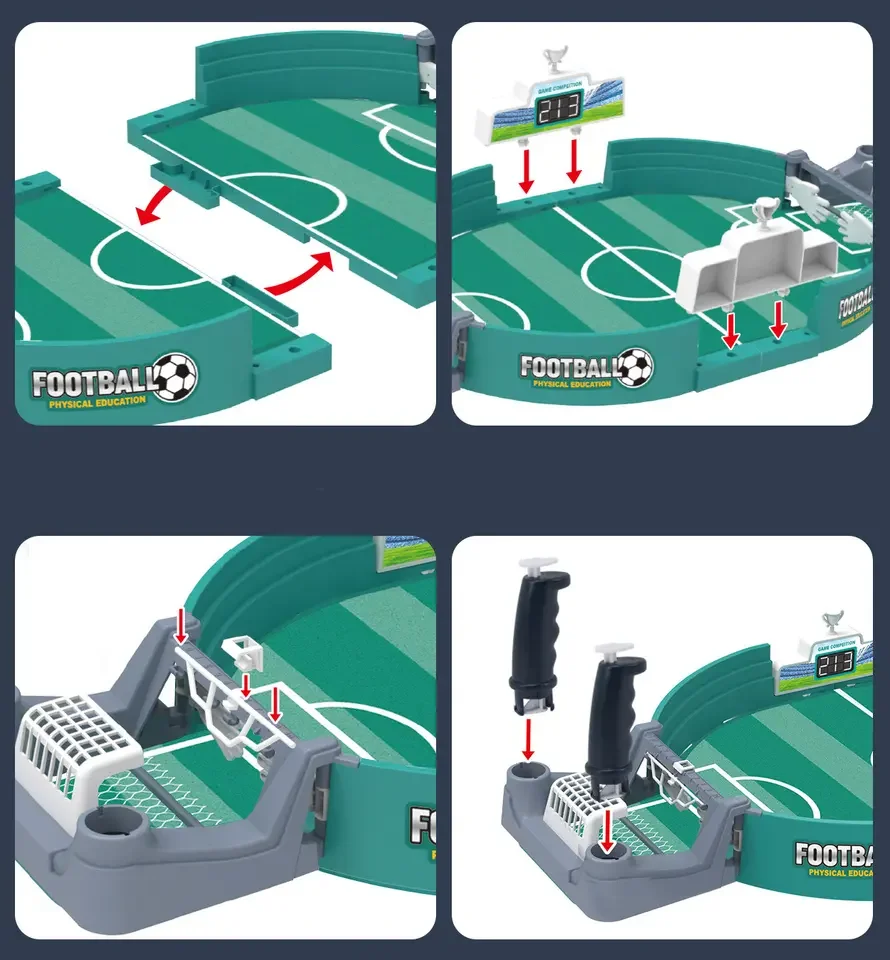 children toy sports soccer game competitive battle tabletop plastic toy football board game educational kids soccer toys