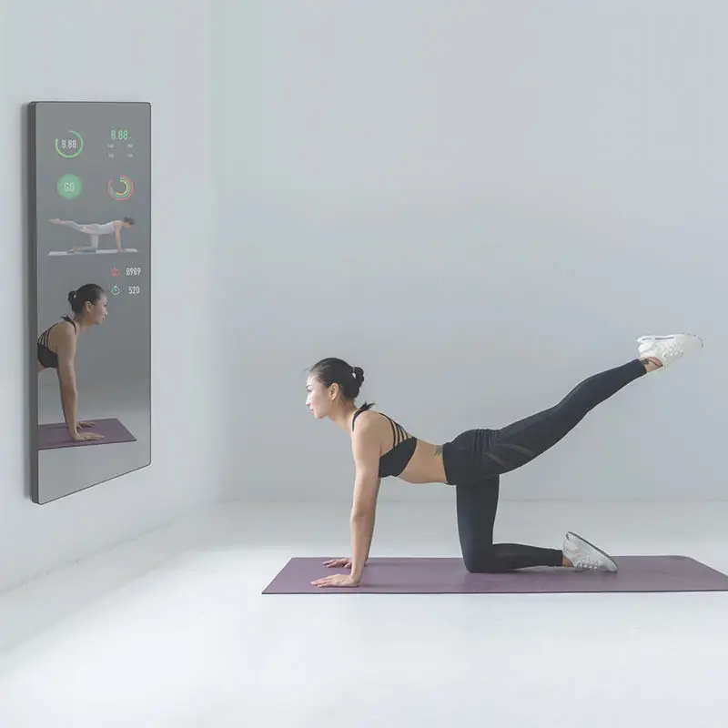 Умное волшебное зеркало для фитнеса виртуальный фитинг ТВ-зеркало упражнений
