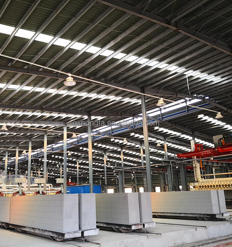 Precast Sand Aac Blocks Plant Manufacturer Factory Wall Panel Making Machine Aac Block Production Line In Uzbekistan