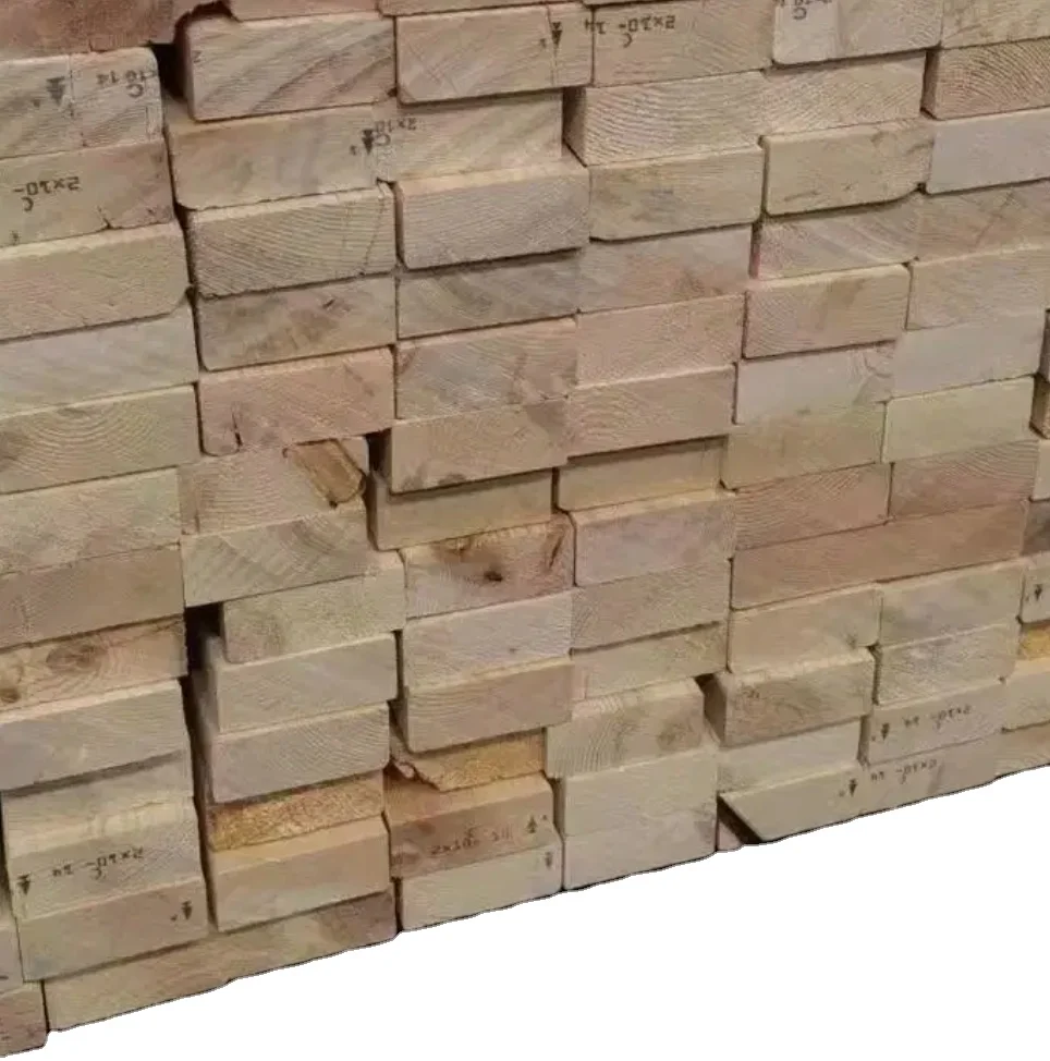 High Quality Spruce/ Pine Edged Boards Timber Solid Wood Boards Lumber