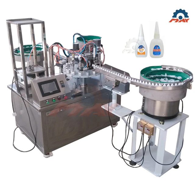 Заводская розетка автоматическая бутылка жидкого цианоакрилата эпоксидный клей 502 гель супер клей машина для наполнения