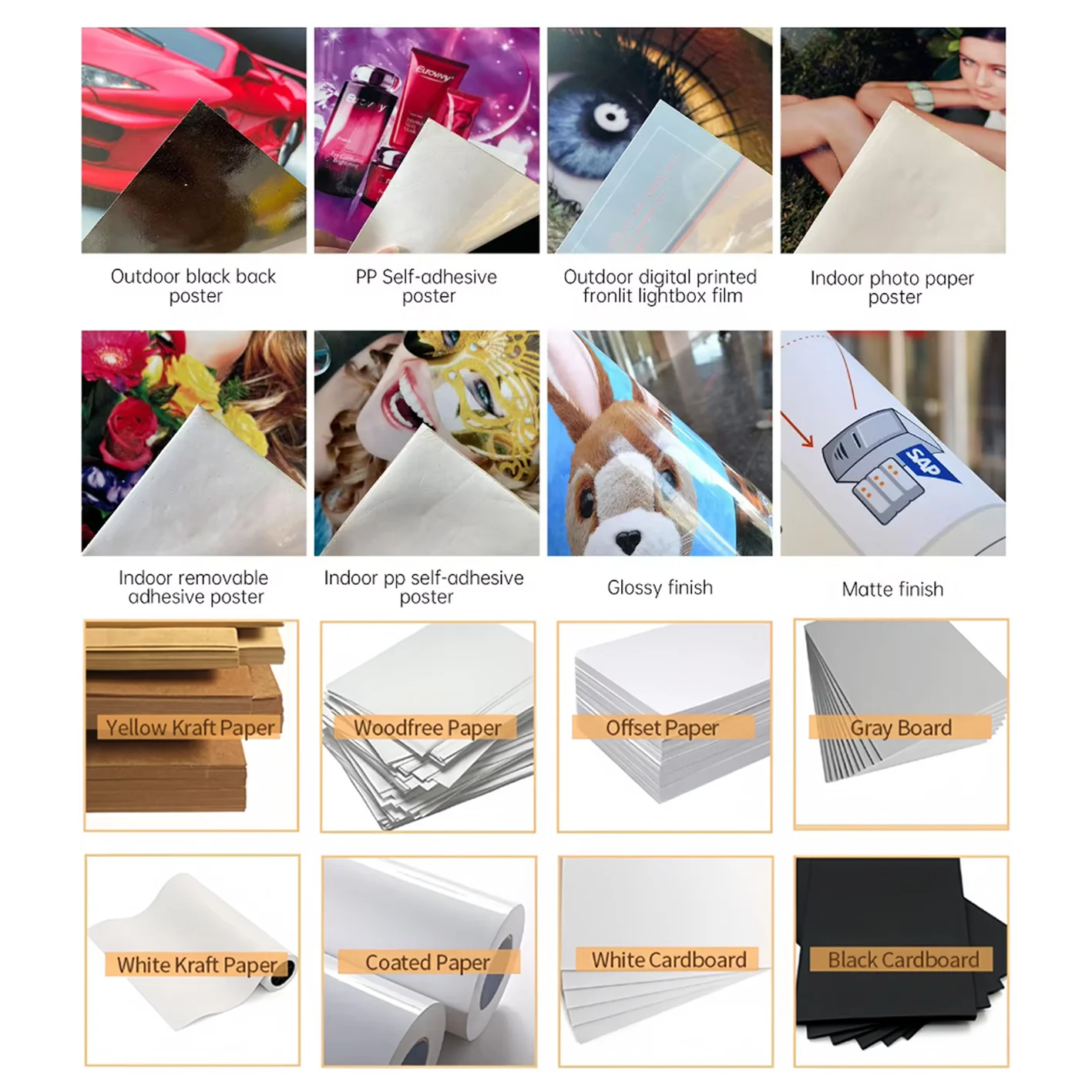 Manufacturer Customize High Quality Four-Color Digital Printing A0 A1 A2 A3 A4 Promotion And Decoration Poster For Display