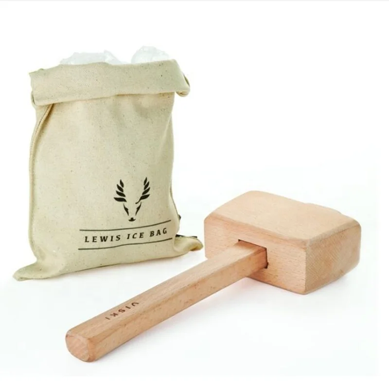 Оптовая продажа, Лидер продаж, ледяной молоток из натурального бука, плотничный молоток, деревянный кухонный молоток