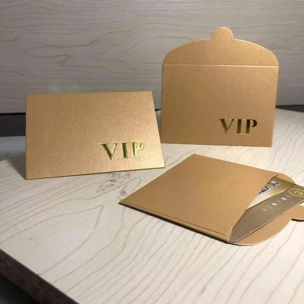Professional customized high-quality logo printing VIP kraft