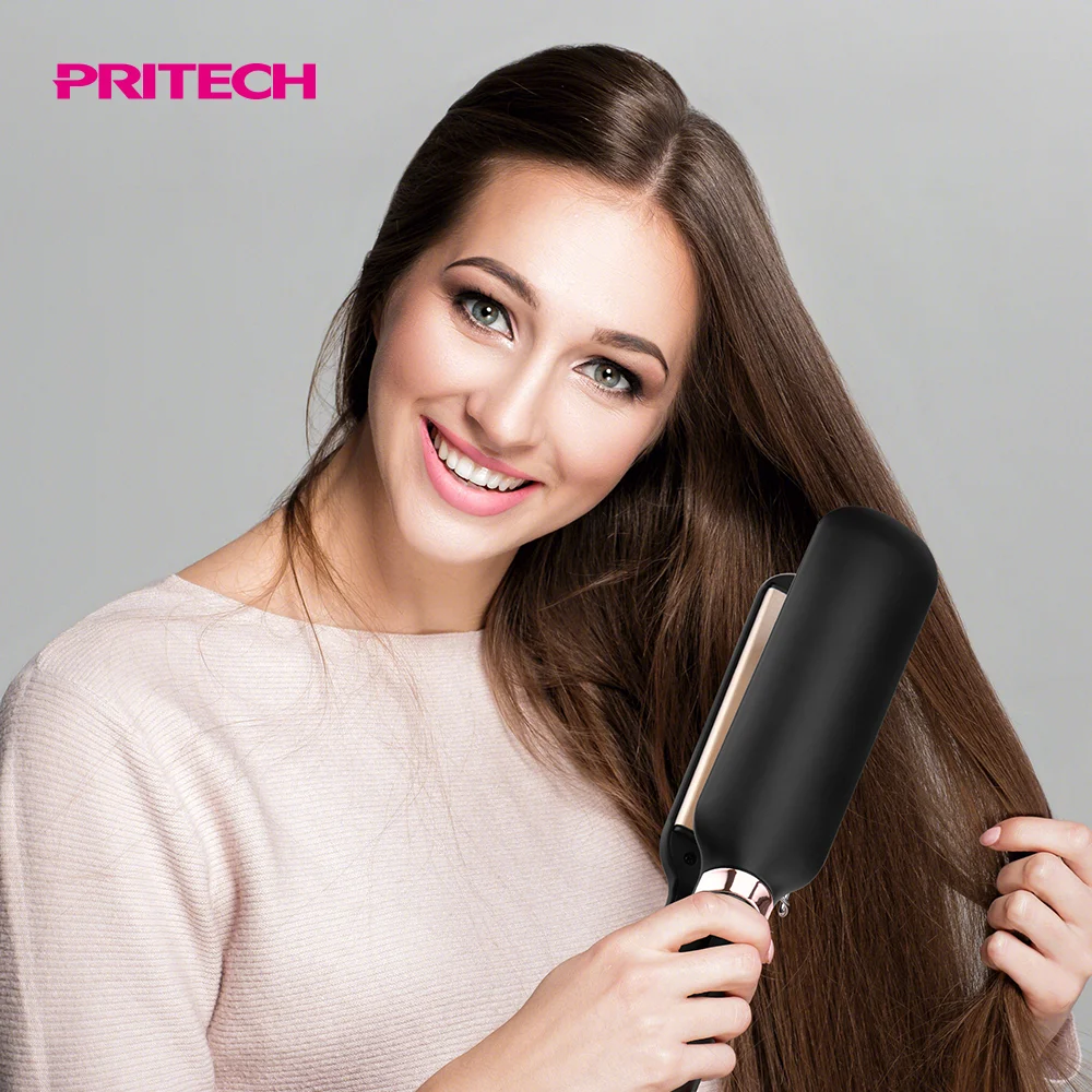 PRITECH Wholesale 2 Inch Wide Plate Digital Flat Iron Hair Straightener