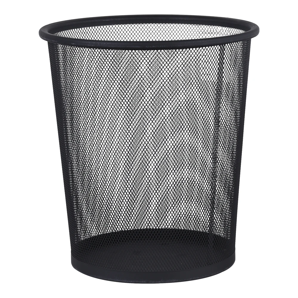 Office Can iron Mesh Waste Bin paper craft wast basket Paper Net Trash Basket