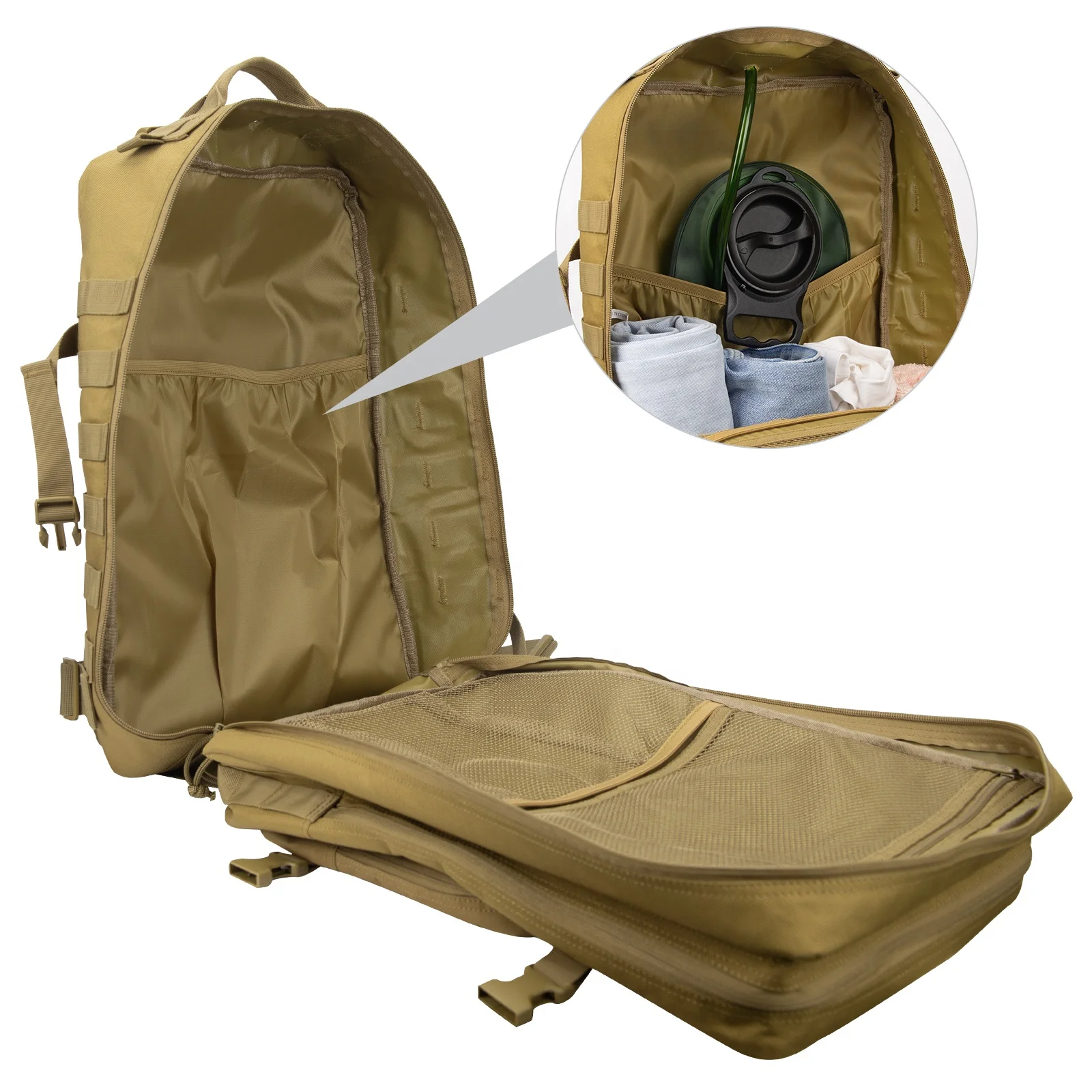 Large Vest Cooking Medical Assault Gym Rucksacks Outdoor Camping Training Tactical Coolbag Backpacks Tactical Backpack Hiking