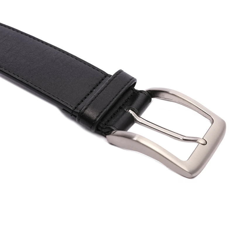 New Embroidery Mixed Needlepoint Belts Double Layer Cowhide Leather Belts Genuine Leather mens Belts