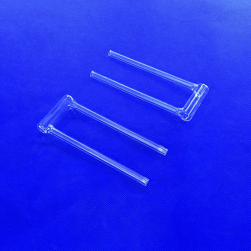 The latest quartz glass U - shaped sample tube for chemical analysis experiment