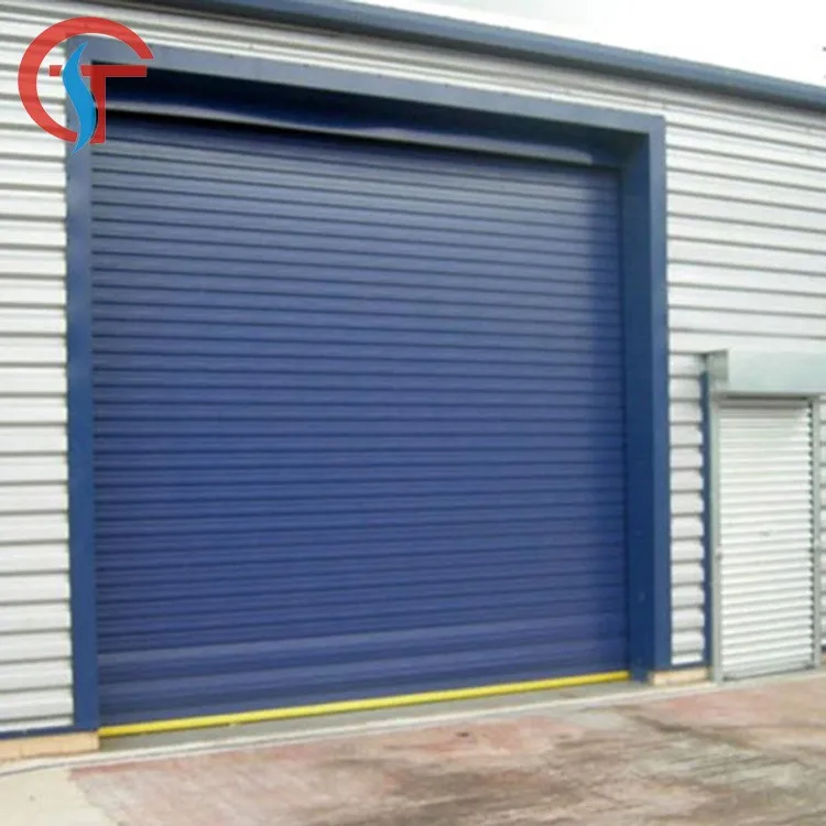 Motorized Galvanized Steel Iron Rolling Door/Iron Rolling Shutter Door