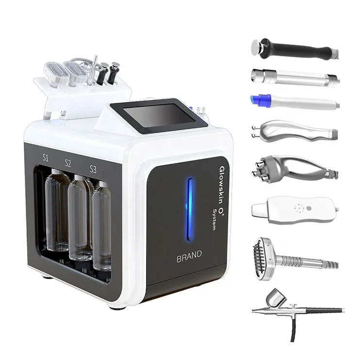 10in1 Hydro Water Microdermabrasion Bio Photoelectric Oxygen Jet Aqua Peel Machine Facial Skin Care Cleaning Hydra Face Device