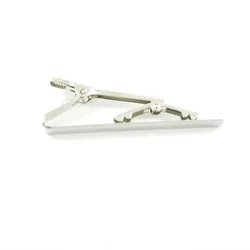 Man-friendly Bow Invisible Custom Enamel Tie Clip