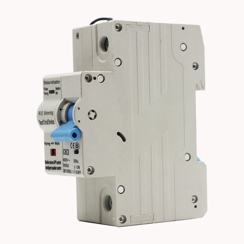 OEM Factory 2p Rcbo Mcb Dslr Camera Wholesale Dropship Energy Consumption Meter Kwh Single Phase WIFI Circuit Breaker
