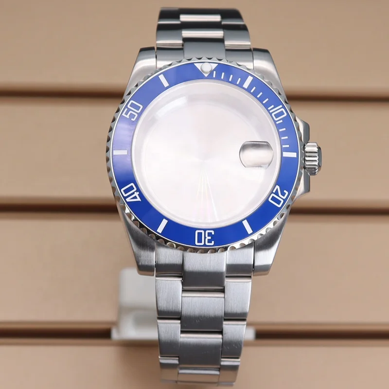 Mens Watches Accessories Custom Dial Cases 20mm Watchband Fit NH35 NH36 ETA 2824 Miyota 8215 Movement
