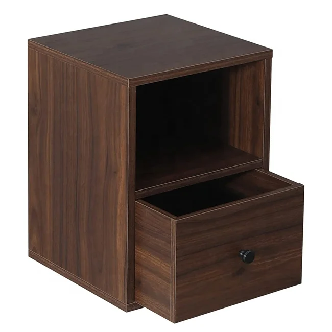 Floating Bedside Table Wall Mounted Shelf with Drawer Small Wall Mount Floating Nightstand Bedside End Table With Drawer
