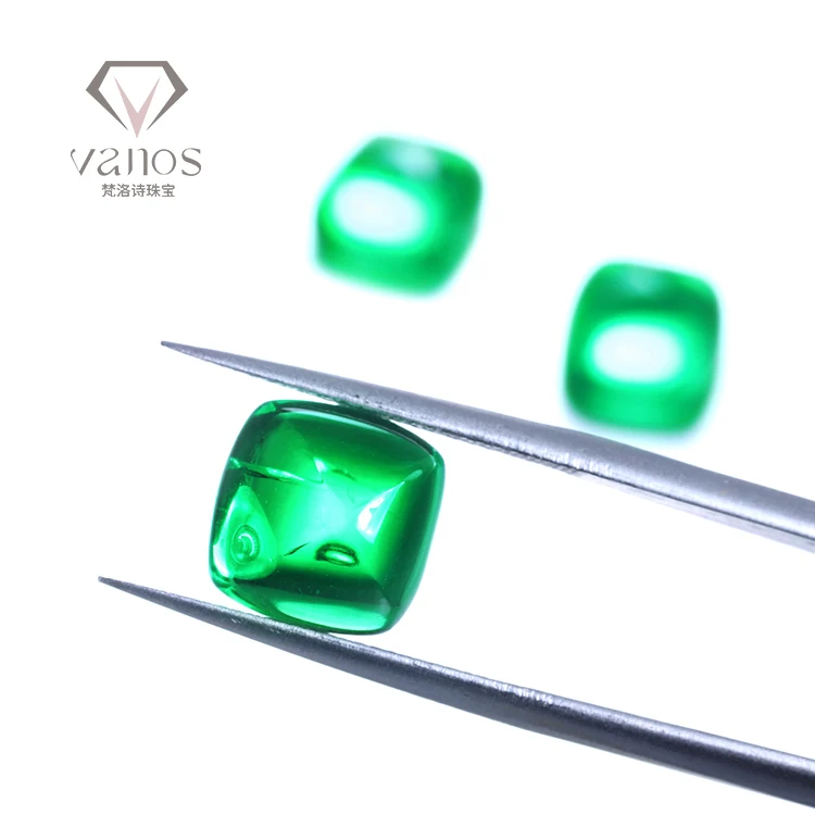Factory supply lab grown gemstone lab grown emerald hydrothermal colombian with good price