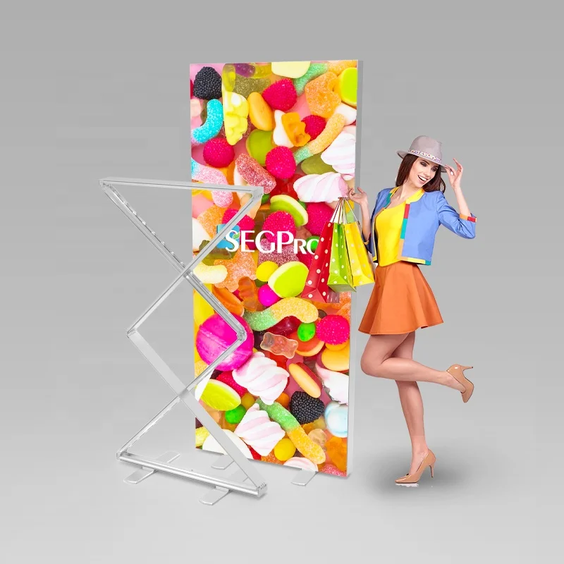 Lintel Agent Wanted Foldable 10s Assembly Led Advertising Light Boxes Aluminum Trade Show Equipment Fabric Light Box