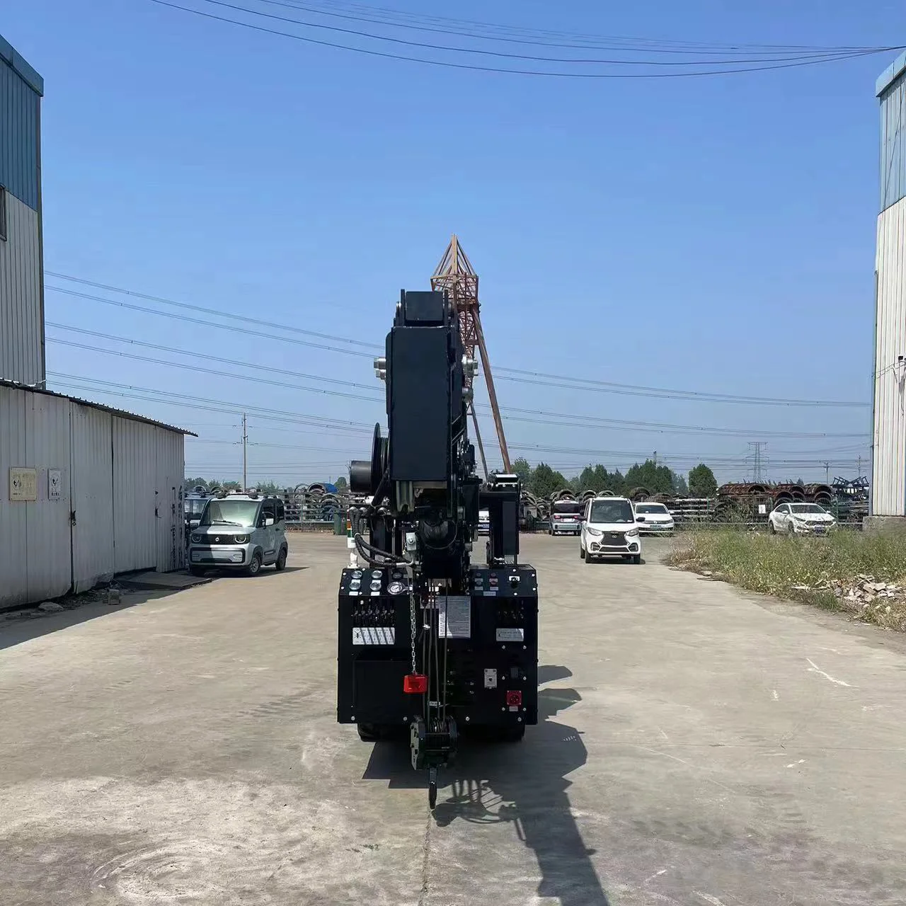 P-015 china price spider 10 ton crawler mobile cranes 8 ton spider crane for sale crawler crane with arm