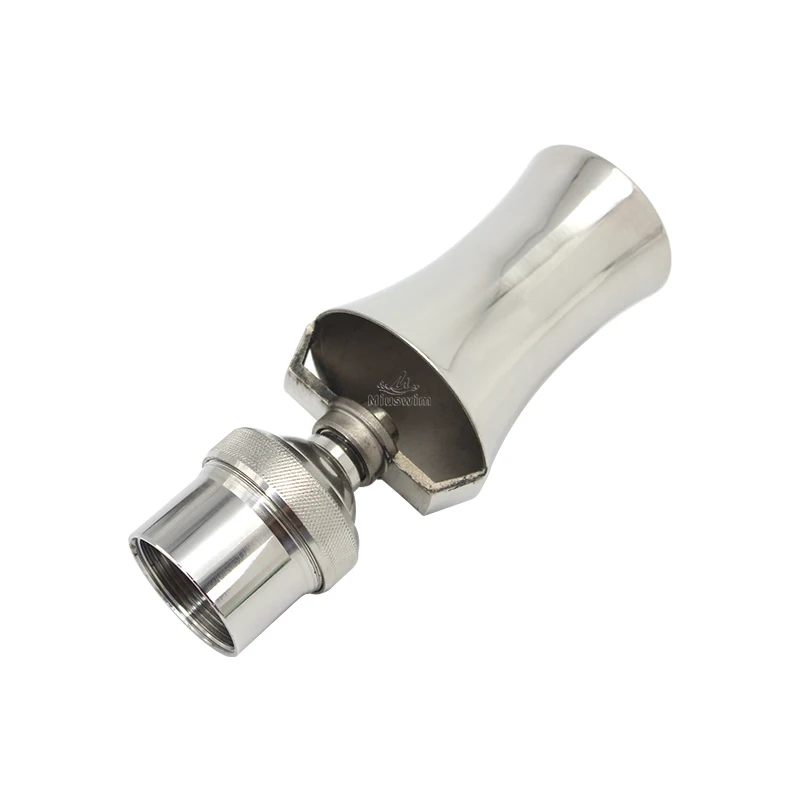 Factory Supply Ice Tower Landscade Spray Nozzle Stainless Steel Brass Fountain Water Nozzle Jet