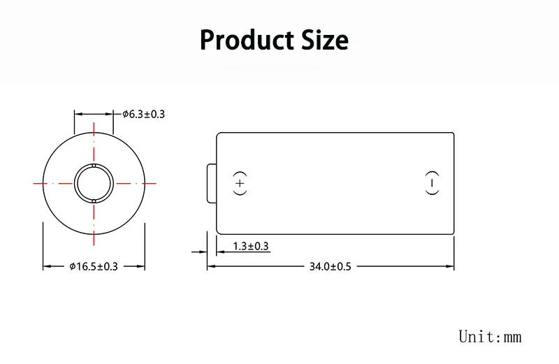 CR123A 3V1000mAh Li-MnO2 primary battery long life & low self-discharge lithium manganese cr123a 3v battery customize available