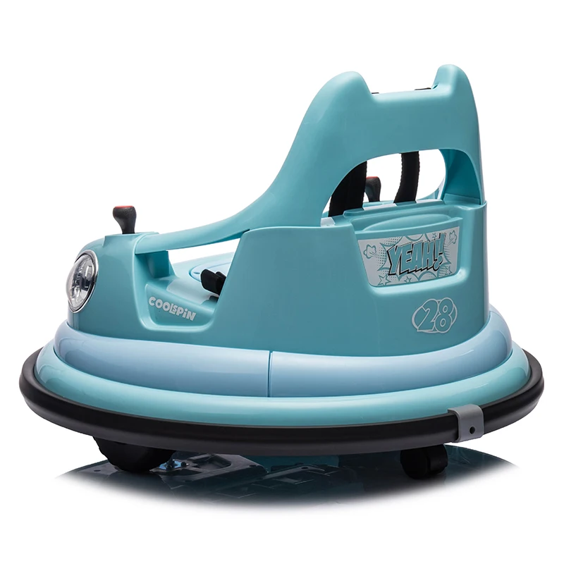 kids bumper cars with remote 12V battery operated electric bumper car for kids