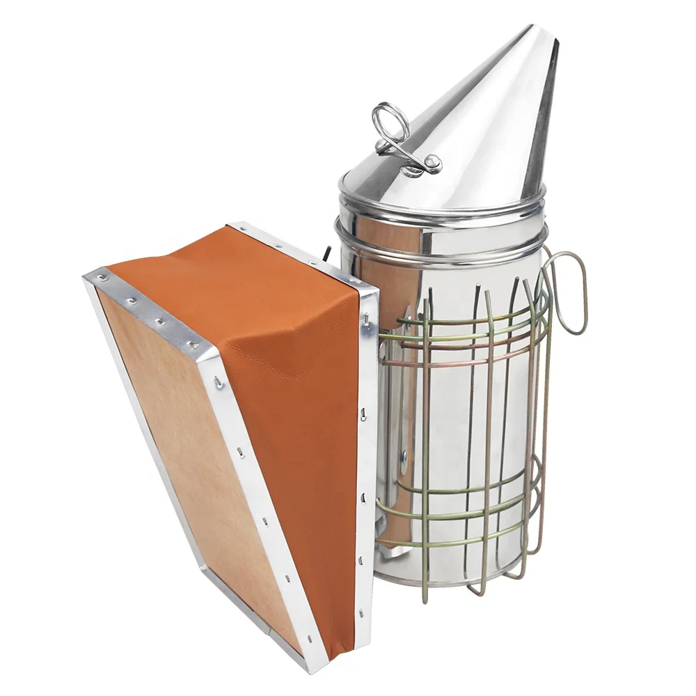 new design bee hive Stainless Steel bee smoker