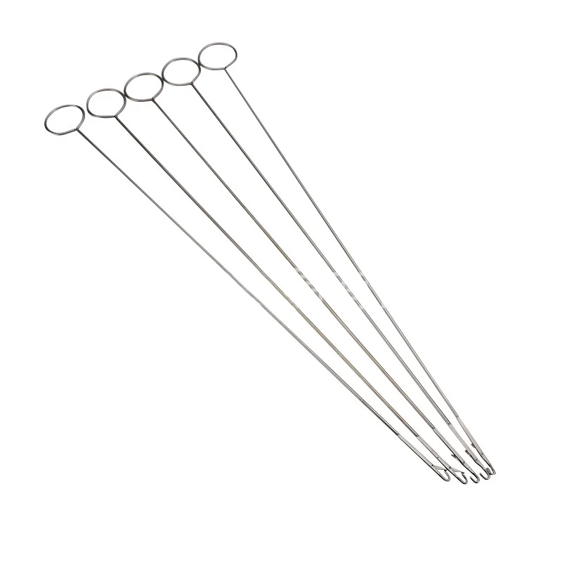 Hot sell Stainless Steel Sewing Loop Turner Hook For Turning Fabric Tubes Straps Belts Strips For Handmade DIY Sewing Tools