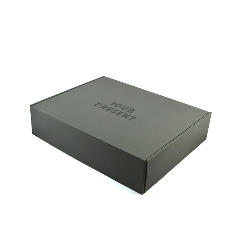 Wholesale fold corrugated mailer shipping box packaging clothing shoe hair wallet carton storage paper box with cheap price