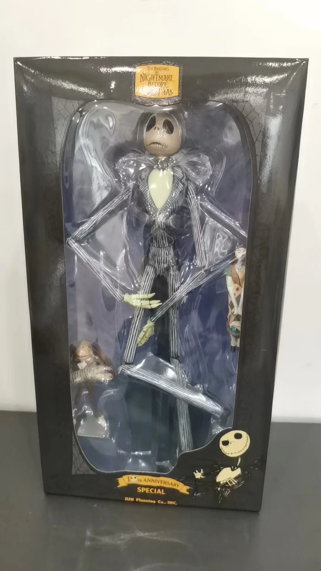 Hot sales Jack Skellington Deluxe with Interchangeable Head Nightmare Before Christmas action figure halloween gift for kid