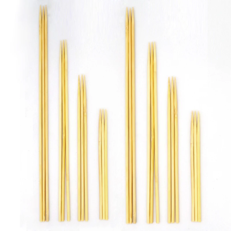 Biodegradable bbq skewers extra long disposable bamboo skewers