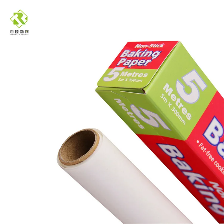 Food Grade Silicone Baking Paper Roll Non-stick Baking Cooking Barbecue Parchment Paper Air Fryer Liner Paper