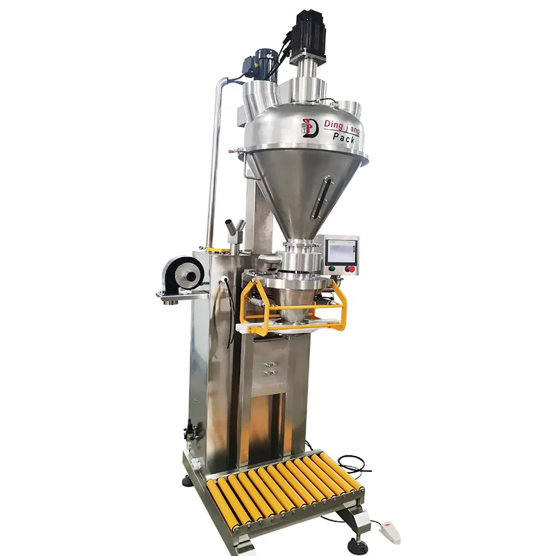 Coconut Products Lactose Auger Fillers Dry Powder Filling Machine Manufacturer Powder Filling Machine Manufacturer 10kg,25kg