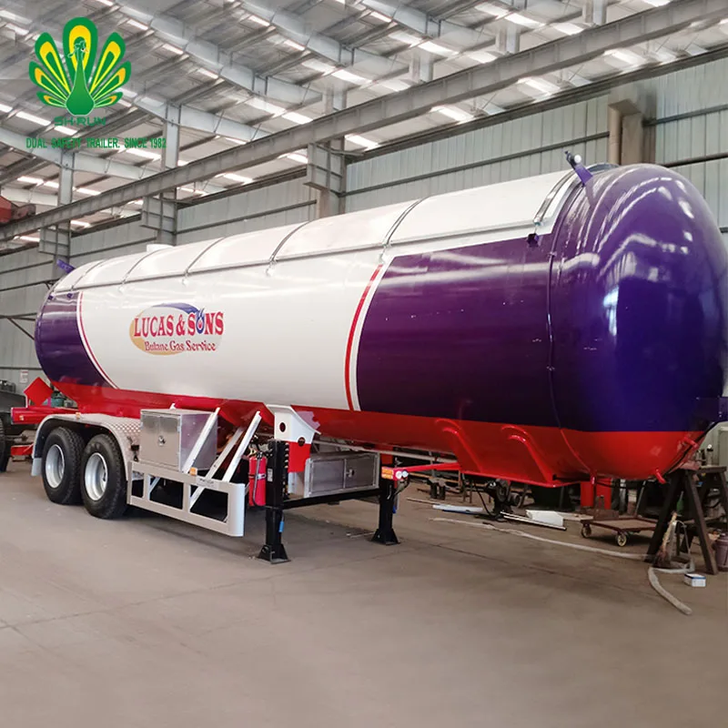 Цена по прейскуранту завода-изготовителя, 3 оси, 12 шин, газовый танкер, полуприцеп на продажу