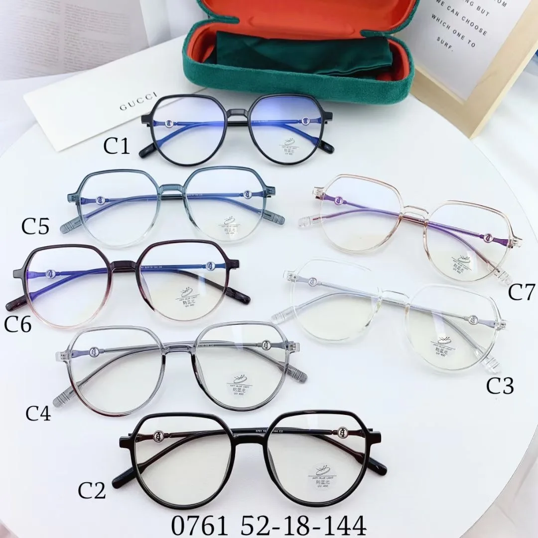 2021 Hot Sale TR90 Optical Frames Blue Light Blocking Glasses Anti Blue Light Glasses Fashion Design For Women Wholesales WK0761