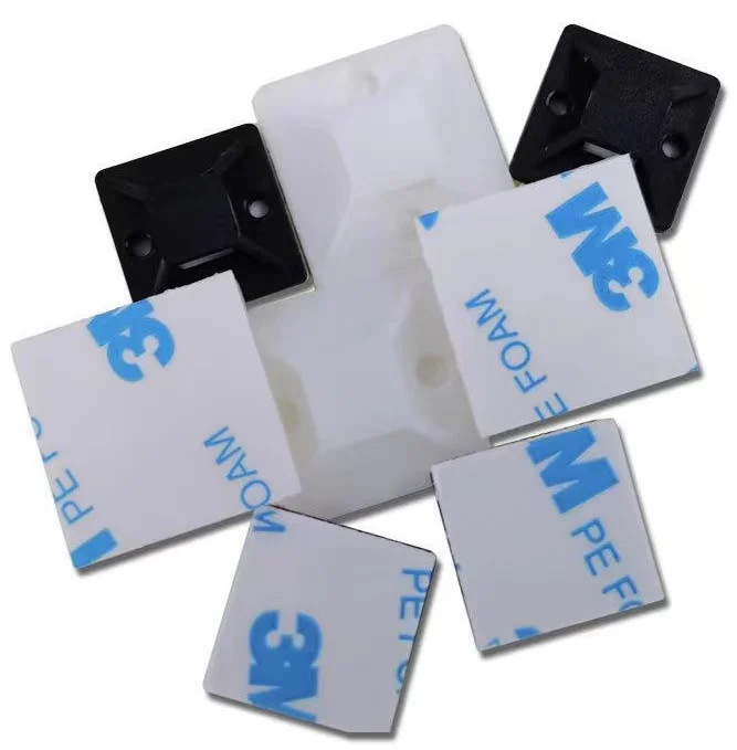 Разные размеры Кабельный органайзер Зажимы 3 м клей