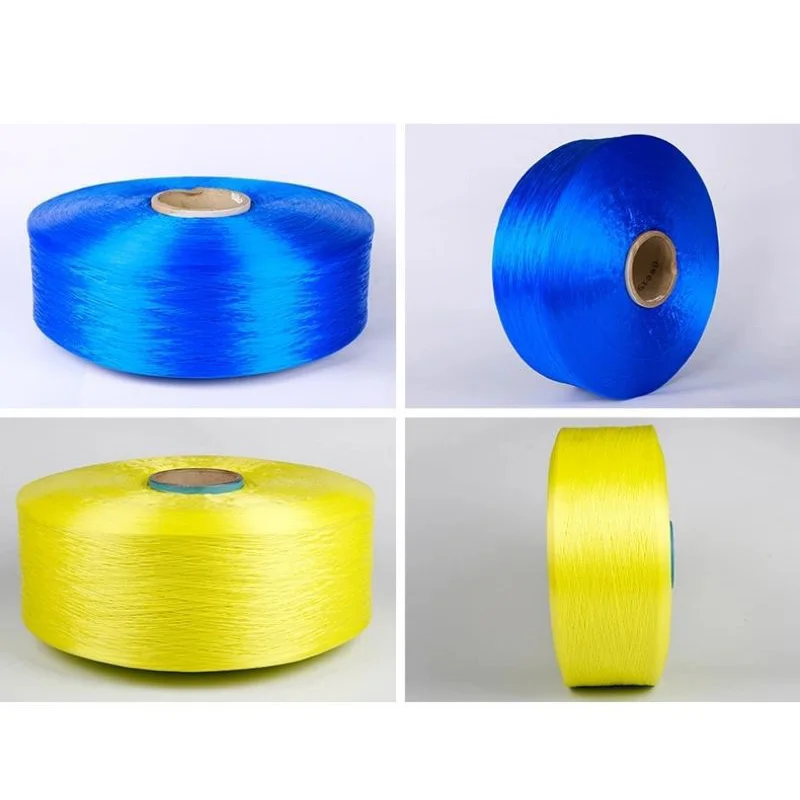 Wholesale best price fdy pp yarn price spun polypropylene yarn recycled black pp yarn