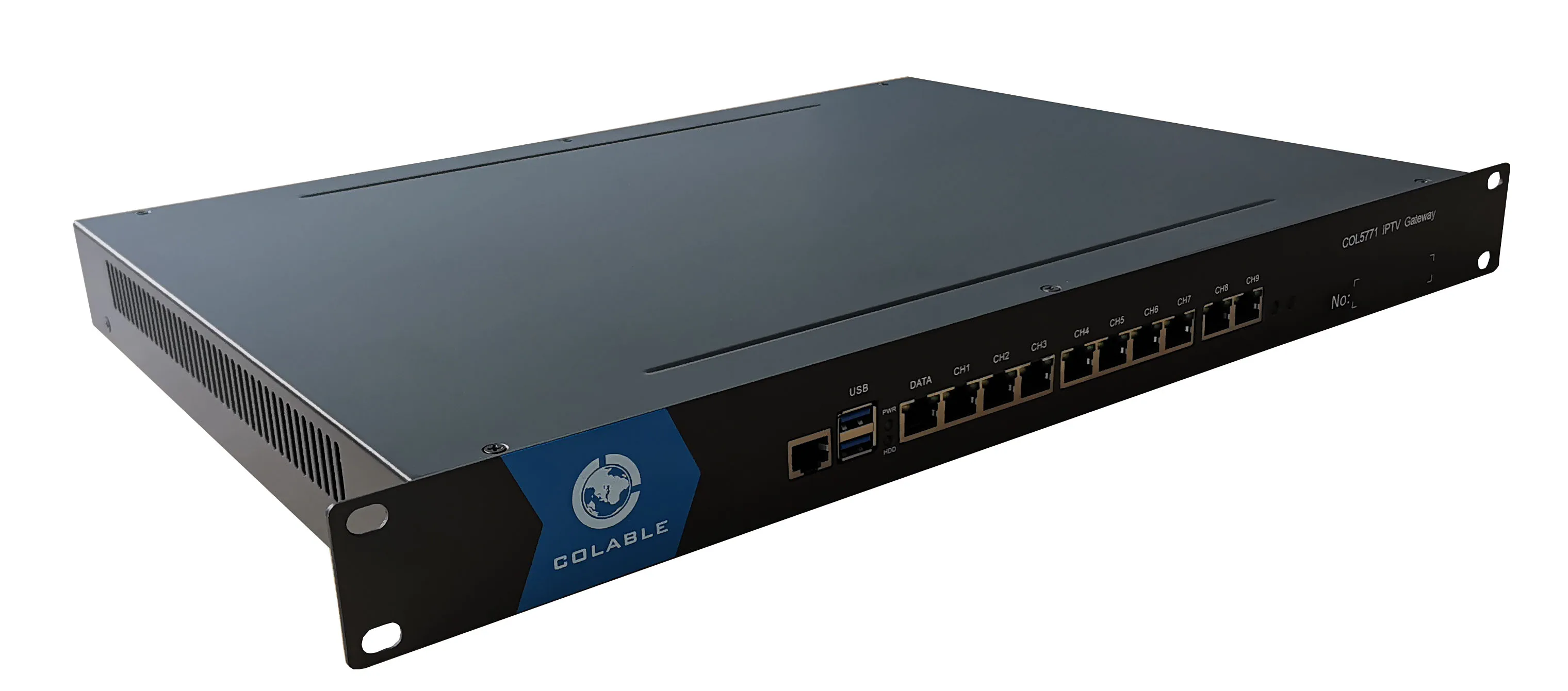  80 каналов IPTV сервер HTTP UDP RTMP HLS IP-протокол конвертер IP TV шлюз