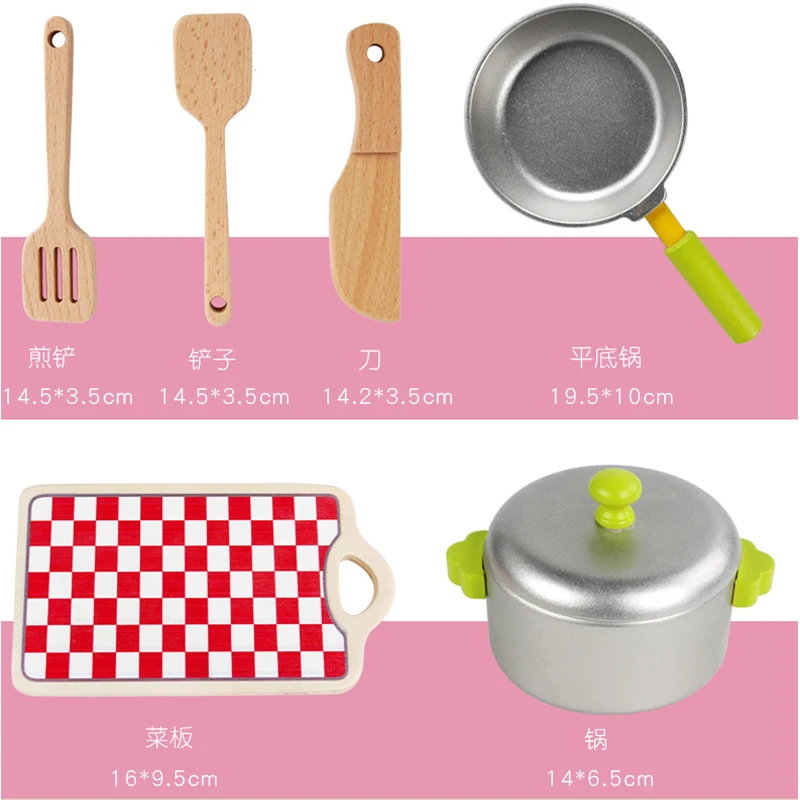 Детская деревянная кухонная мебель «сделай сам» Детская мини-имитация кухни