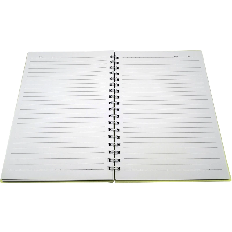 School Office Spiral Bound Pvc Cover Notebook Eco-Friendly Bound Notepad Phone Book Custom Spiral Note Book Notebook