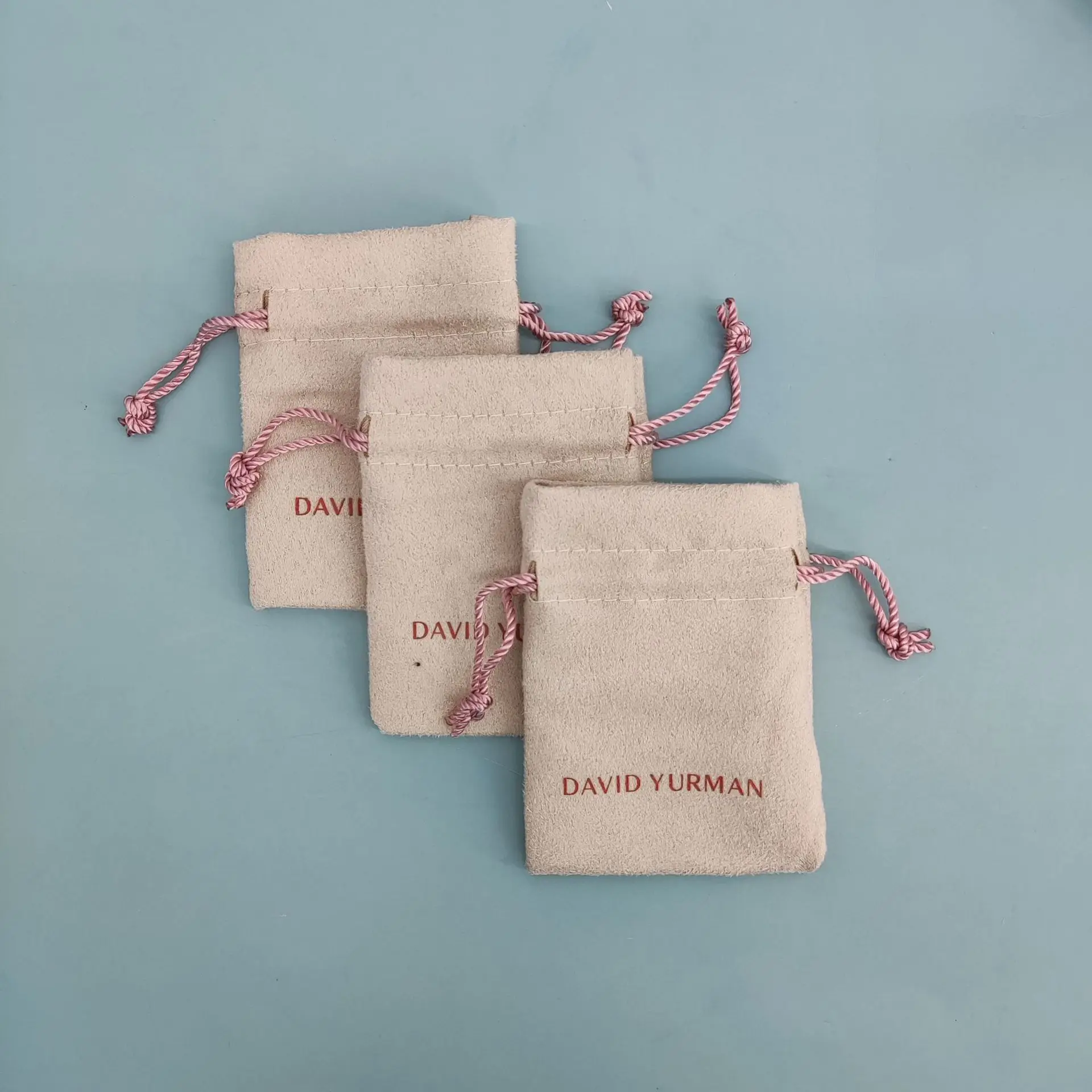 Custom Suede Gift Pouch Flannelette Bag Tarot Card Jewelry Suede Microfiber Storage High-quality Popular Small Drawstring Bag