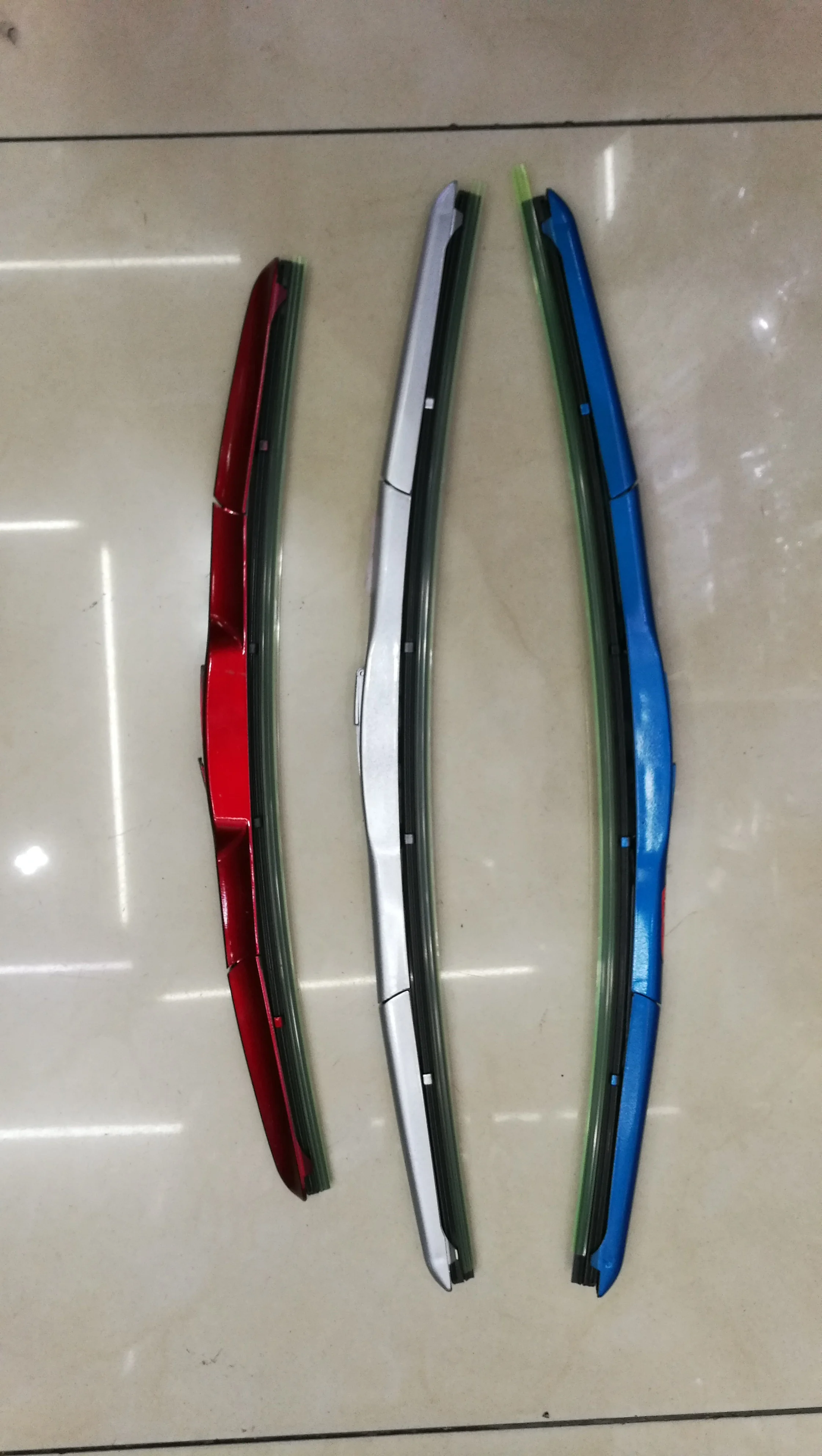 Manufacturer Wholesale Colored Water Repellency Wiper Blade Universal Windshield Wiper Blade Auto Accessories
