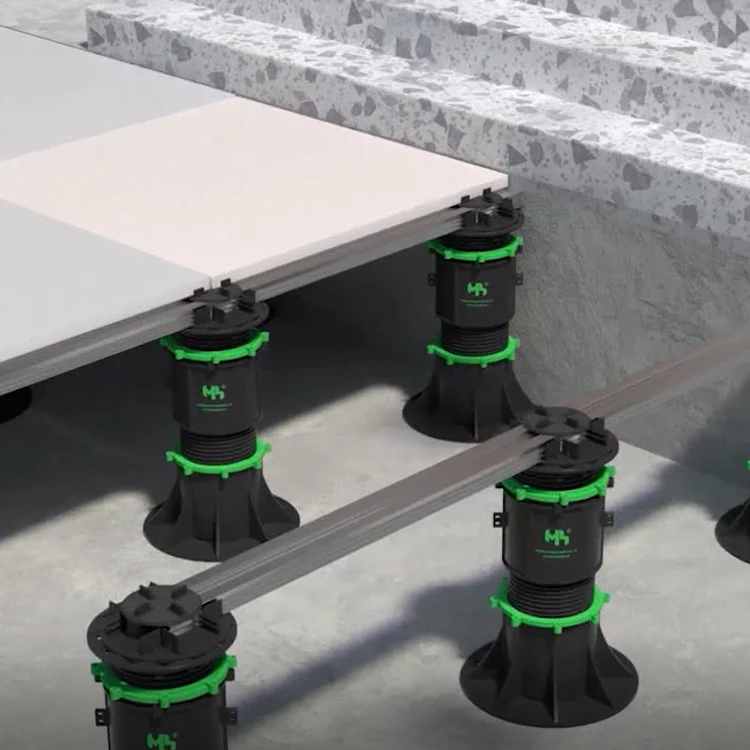 Factory Direct Selling  Plastic Bases Systems Adjustable Pedestal Aluminum Beam  for tiles