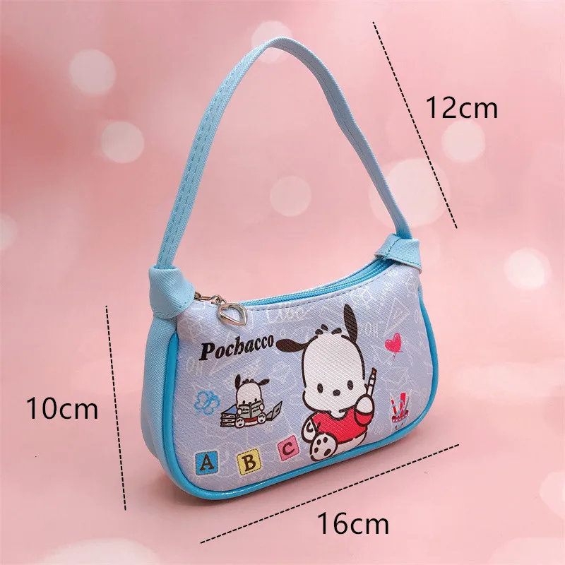 new designer wholesale cute shopping handbag bags student girl cartoon kawaii purse bag pu melody kt small shoulder bag
