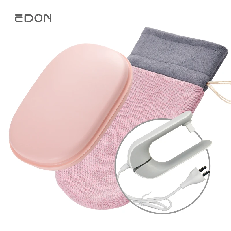 Kids Cute Women Fleece Classic Mini Hot Water Bottle Heating Pad Hot Water Bottle With Cover
