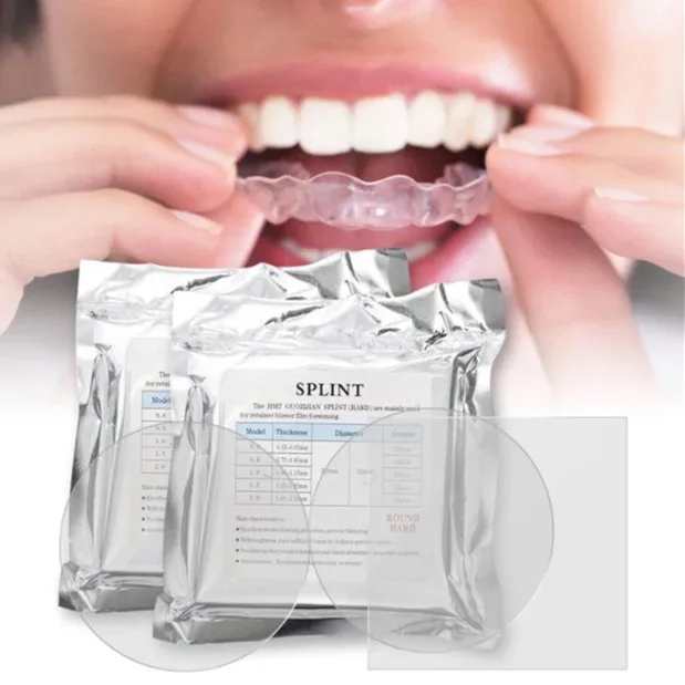 SJ Teeth Retainer Forming Coping Sheet Orthodontic Invisible Braces Dental Clear TPU Aligner Sheets