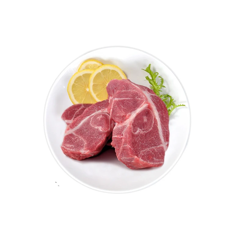 Материал для барбекю, аутентичное свежее Замороженное сырье, свиная ветчина, свинина, замороженное свинина, свежее легкое мясо