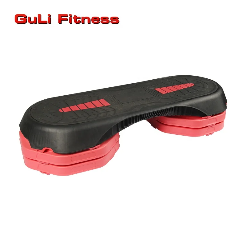 Guli Fitness Professional Fitness Multi-function Adjustable Height Aerobic Step Sit up Bench Deck Board Home Exercise Equipment
